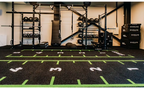 Customized Style Durable Sport Gy Flooring Mat Artificial Turf Carpet for Fitness Center Synthetic Grass