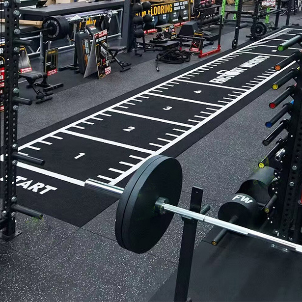 Customized Style Durable Sport Gy Flooring Mat Artificial Turf Carpet for Fitness Center Synthetic Grass